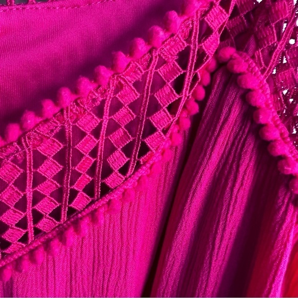 Addition Elle Pink Spaghetti Strap Crepe Dress Size 22 - Picture 8 of 9